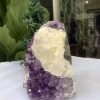 HỐC THẠCH ANH TÍM NHỎ – SMALL AMETHYST GEODE (TV413), KL: 2.688KG, KT: 17x12 CM