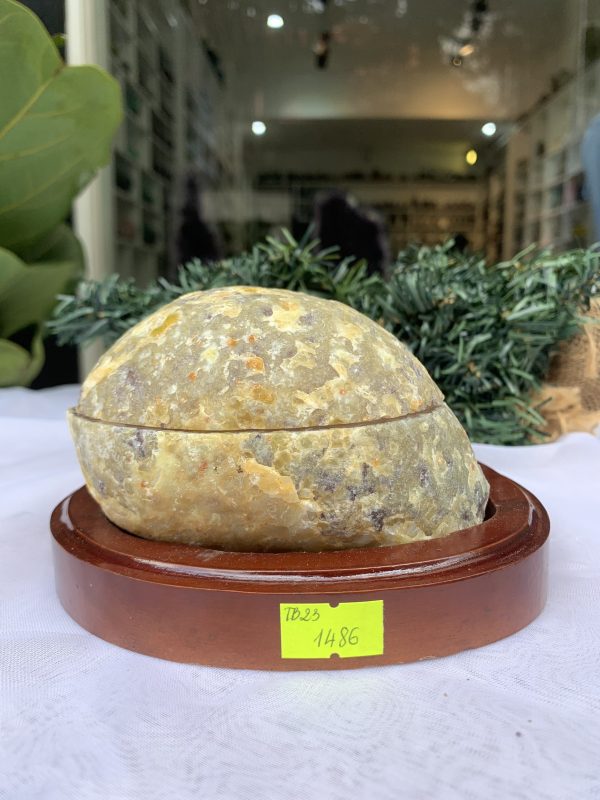 BÁT TỤ BẢO MÃ NÃO KT: 12.3x12 CM KL: 1.238 KG (MS: TB123)