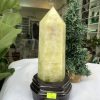 TRỤ ĐÁ THẠCH ANH VÀNG , KL:1,564 KG, KT: 23,6×8,5 CM (TVL34)