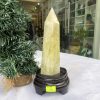 TRỤ ĐÁ THẠCH ANH VÀNG , KL: 0,52 KG, KT: 20×5.3 CM (TVL36)