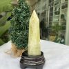 TRỤ ĐÁ THẠCH ANH VÀNG , KL: 0,52 KG, KT: 20x5.3 CM (TVL36)