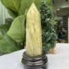 TRỤ ĐÁ THẠCH ANH VÀNG , KL: 1,006 KG, KT: 23×6,7 CM (TVL42)