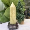 TRỤ ĐÁ THẠCH ANH VÀNG , KL: 1,006 KG, KT: 23×6,7 CM (TVL42)