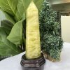 TRỤ ĐÁ THẠCH ANH VÀNG , KL: 1,124 KG, KT: 26,5×7 CM (TVL40)