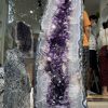 Hốc Thạch Anh Tím – Amethyst Geode (T123), KT: 73.5x20CM, KL: 23.08KG