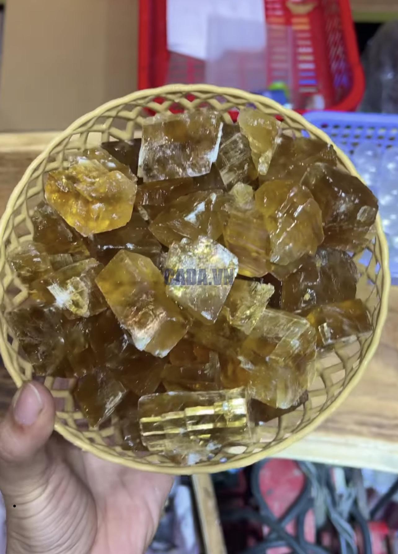 Đá thô Amber Calcite - Amber Calcite Raw | CADA DECOR
