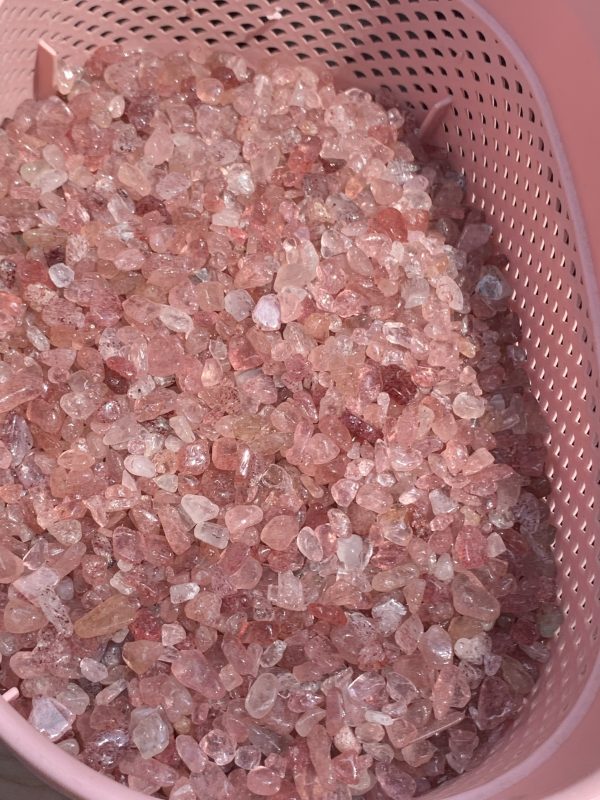 ĐÁ VỤN THẠCH ANH DÂU ĐỎ - Strawberry Quartz | ĐÁ VỤN PHONG THỦY