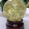 BI CẦU THẠCH ANH VÀNG – Citrine Sphere KL: 0.226 KG; ĐK: 5.4 cm (V04)