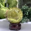BI CẦU THẠCH ANH VÀNG – Citrine Sphere KL: 0.274 KG; ĐK: 5.8 cm (V06)
