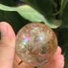 BI CẦU THẠCH ANH VÀNG – Citrine Sphere KL: 0,138 KG; ĐK: 4,7 cm (V15)