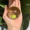 BI CẦU THẠCH ANH VÀNG – Citrine Sphere KL: 0,182 KG; ĐK: 5 cm (V10)