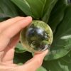 BI CẦU THẠCH ANH VÀNG – Citrine Sphere KL: 0,182 KG; ĐK: 5 cm (V10)