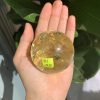 BI CẦU THẠCH ANH VÀNG – Citrine Sphere KL: 0,234 KG; ĐK: 5,5 cm (V11)