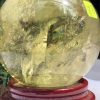 BI CẦU THẠCH ANH VÀNG – Citrine Sphere KL: 0,754 KG; ĐK: 8,2 cm (V30)