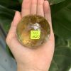 BI CẦU THẠCH ANH VÀNG – Citrine Sphere KL: 0,218 KG; ĐK: 5,3 cm (V13)
