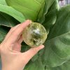 BI CẦU THẠCH ANH VÀNG – Citrine Sphere KL: 0,24 KG; ĐK: 5,5 cm (V09)