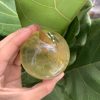 BI CẦU THẠCH ANH VÀNG – Citrine Sphere KL: 0,274 KG; ĐK: 5,8 cm (V17)