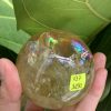 BI CẦU THẠCH ANH VÀNG – Citrine Sphere KL: 0,274 KG; ĐK: 5,8 cm (V17)