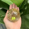 BI CẦU THẠCH ANH VÀNG – Citrine Sphere KL: 0,268 KG; ĐK: 5,7 cm (V18) (Sao chép)