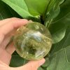 BI CẦU THẠCH ANH VÀNG – Citrine Sphere KL: 0,268 KG; ĐK: 5,7 cm (V18)
