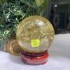 BI CẦU THẠCH ANH VÀNG – Citrine Sphere KL: 0,496 KG; ĐK: 7,1 cm (V20)