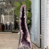 Hốc Thạch Anh Tím – Amethyst Geode (T136), KT: 94x31CM