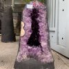 Hốc Thạch Anh Tím – Amethyst Geode (T130), KT: 43,3x24,3x7,5CM, KL: 25,7KG