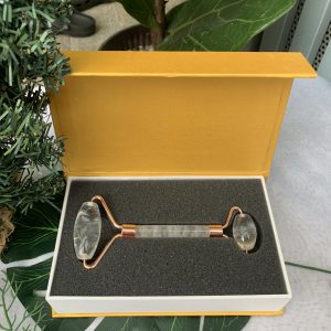 CÂY LĂN MASSAGE MẶT THẠCH ANH TRẮNG TRONG | CADA DECOR