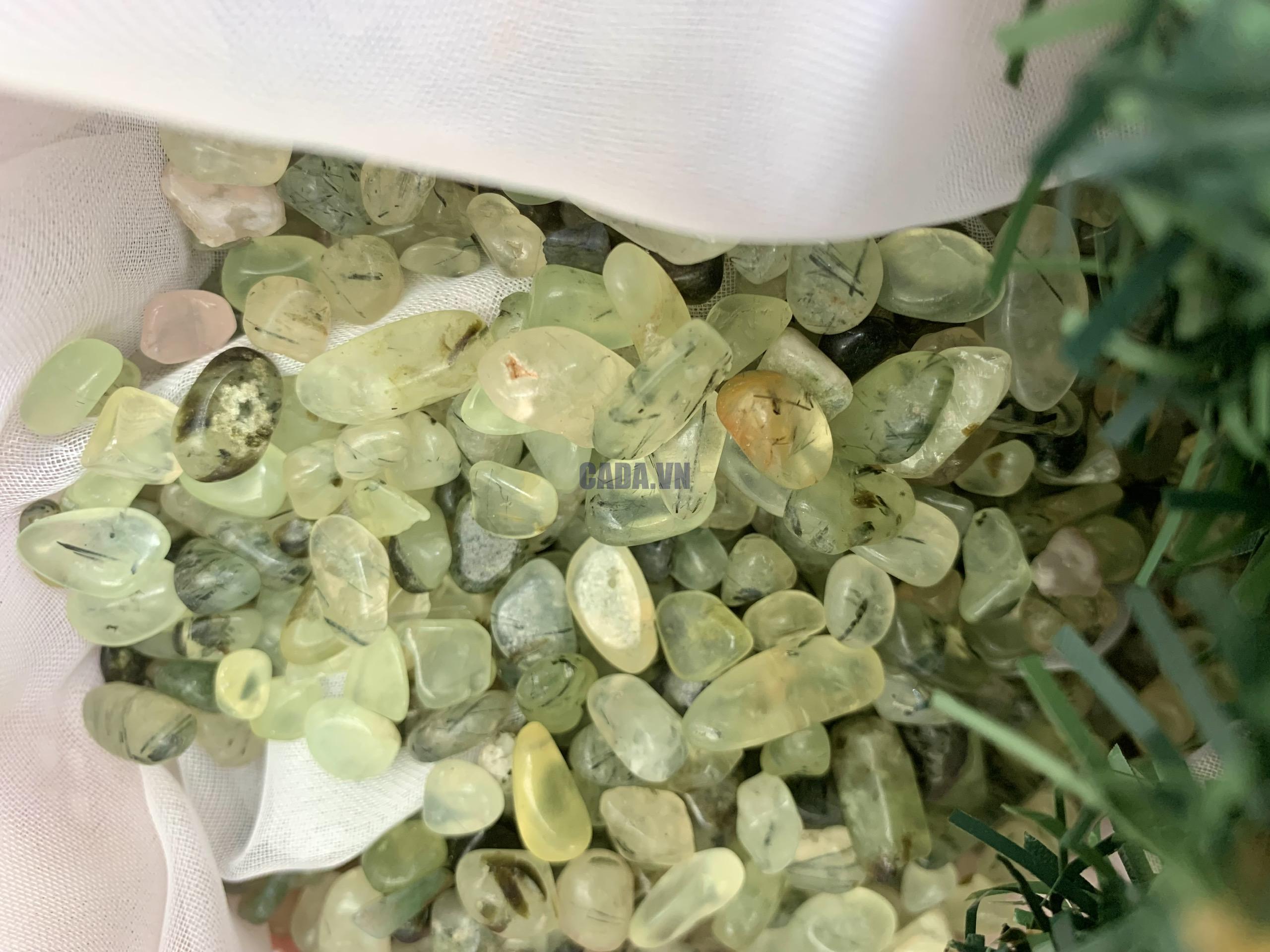 ĐÁ VỤN PREHNITE | ĐÁ VỤN PHONG THỦY 