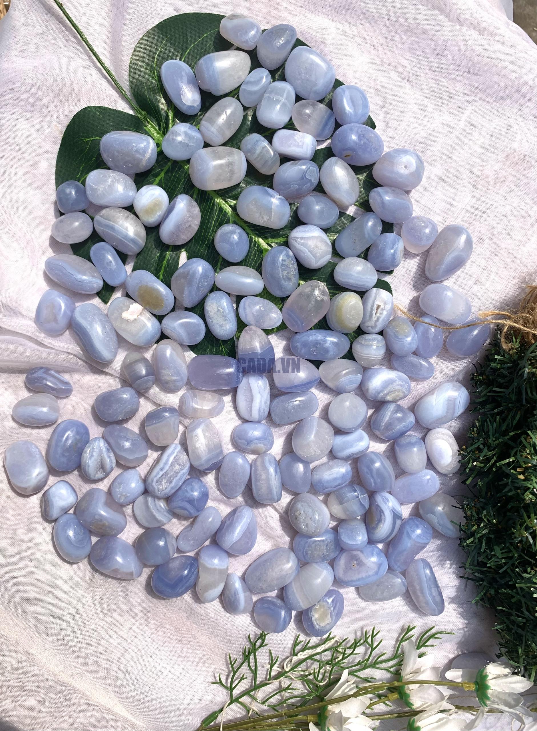 Tumble Blue Lace Agate