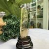 TRỤ THẠCH ANH VÀNG ÁM KHÓI -CITRINE SMOKY QUARTZ POINT- KT: 14,5 x 3 CM KL: 0.130 KG (TK27)