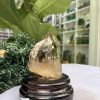 TRỤ THẠCH ANH VÀNG ÁM KHÓI -CITRINE SMOKY QUARTZ POINT- KT: 12,3 x 6,2 CM KL: 0.425 KG (TK12)