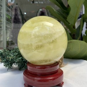 Bi cầu Thạch Anh Vàng – Citrine Sphere (BV69)