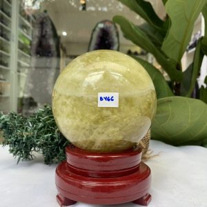 Bi cầu Thạch Anh Vàng – Citrine Sphere (BV66)