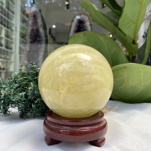 Bi cầu Thạch Anh Vàng – Citrine Sphere (BV55)