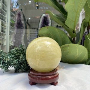Bi cầu Thạch Anh Vàng – Citrine Sphere (BV55)