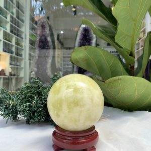Bi cầu Thạch Anh Vàng – Citrine Sphere (BV60)
