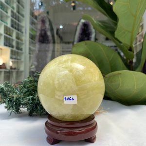 Bi cầu Thạch Anh Vàng – Citrine Sphere (BV62)