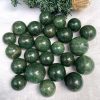 Bi cầu thạch anh dâu tây xanh |Green Strawberry Quartz Sphere| Đá thanh tẩy , tarot | CADA DECOR