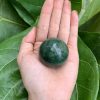 Bi cầu thạch anh dâu tây xanh |Green Strawberry Quartz Sphere| Đá thanh tẩy , tarot | CADA DECOR