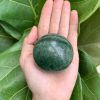 Bi cầu thạch anh dâu tây xanh |Green Strawberry Quartz Sphere| Đá thanh tẩy , tarot | CADA DECOR