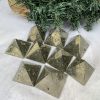 Kim tự tháp đá vàng găm | Pyrite pyramid | Đá sưu tầm, đá thiền định | CADA DECOR