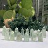 Green quartz - Prasiolite Point | Đá thanh tẩy, đá sưu tầm, đá tarot | CADAVN