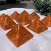 Kim tự tháp Đá mặt trời | Sunstone pyramid | Đá thanh tẩy, đá sưu tầm, đá thiền định | CADA DECOR