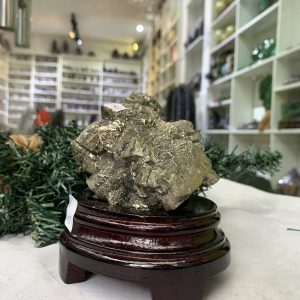 ĐÁ VÀNG GĂM – Pyrite, KT: C12xN7 CM (VG53), 0,910KG
