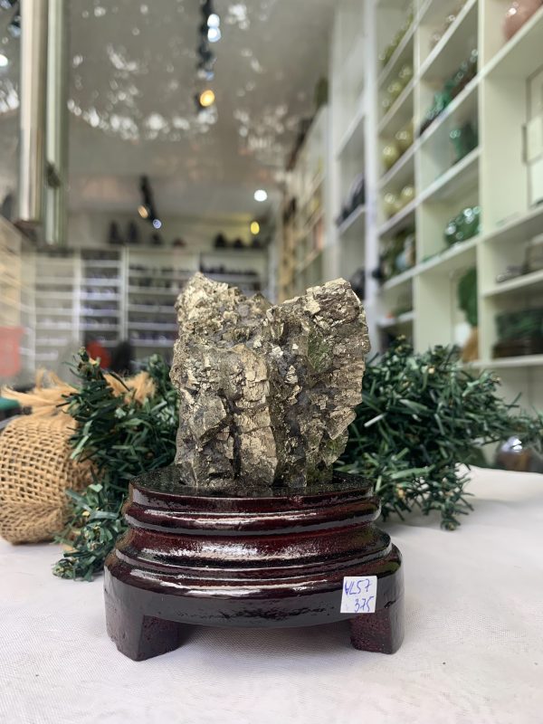 ĐÁ VÀNG GĂM – Pyrite, KT: C12xN8,5 CM (VG57), 0,745 KG