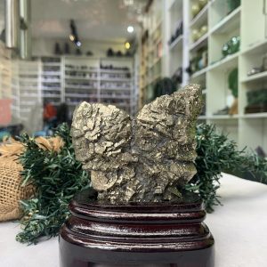 ĐÁ VÀNG GĂM – Pyrite, KT: C12xN8,5 CM (VG57), 0,745 KG