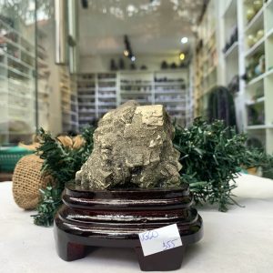ĐÁ VÀNG GĂM – Pyrite, KT: C10,5xN9 CM (VG60), 0,705 KG