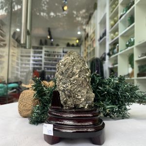 ĐÁ VÀNG GĂM – Pyrite, KT: C12xN6 CM (VG66), 0,700 KG