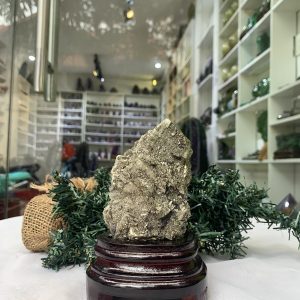 ĐÁ VÀNG GĂM – Pyrite, KT: C12xN6 CM (VG66), 0,700 KG